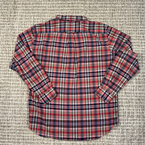 Nautica Men’s Multicolored 100% Cotton Plaid Long Sleeve button up shirt size XL - Picture 3 of 6